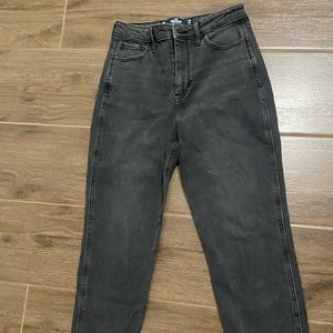 Hollister : Black Mom Jeans